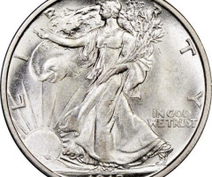 Монета Walking Liberty Half Dollar, ½ долара 1918, США, США