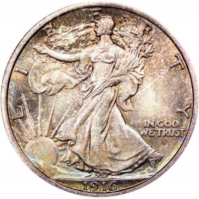 Монета Walking Liberty Half Dollar, ½ долара 1916, США, США
