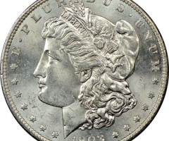 Монета Доллар Моргана, 1 долар 1903, США, США