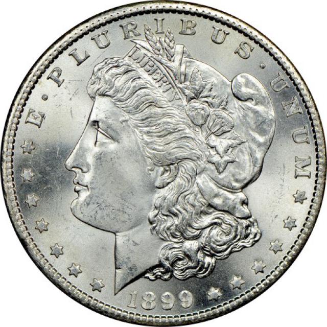 Монета Доллар Моргана, 1 долар 1899, США, США