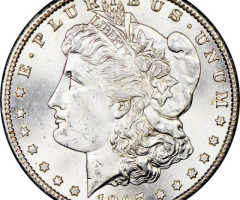 Монета Доллар Моргана, 1 долар 1897, США, США