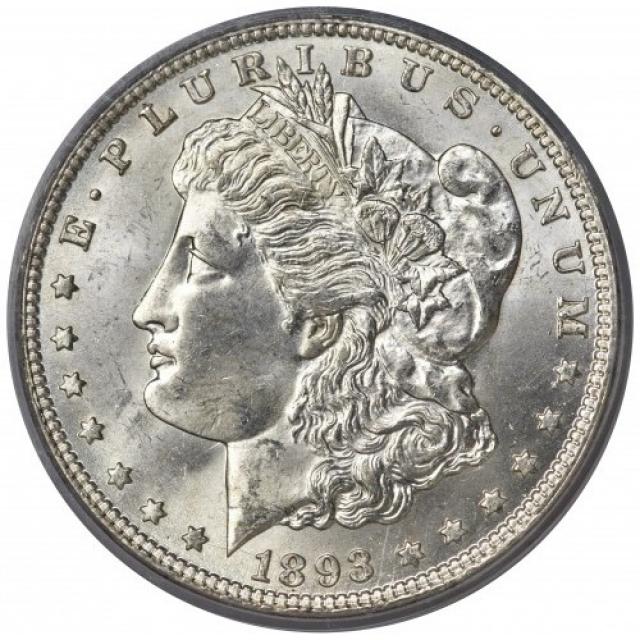 Монета Доллар Моргана, 1 долар 1893, США, США