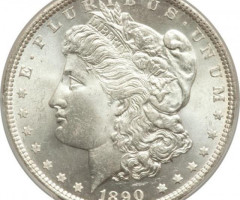 Монета Доллар Моргана, 1 долар 1890, США, США