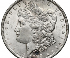 Монета Доллар Моргана, 1 долар 1889, США, США