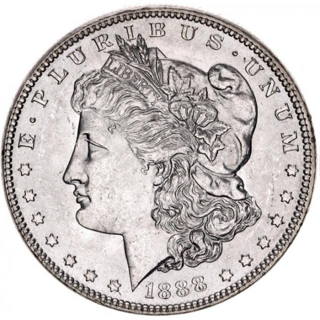 Монета Доллар Моргана, 1 долар 1888, США, США