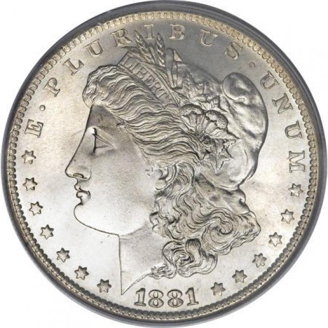 Монета Доллар Моргана, 1 долар 1881, США, США