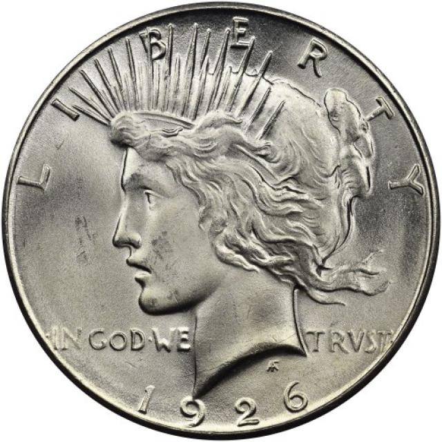 Монета Peace Dollar, 1 долар 1926, США, США