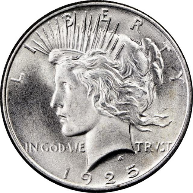 Монета Peace Dollar, 1 долар 1925, США, США