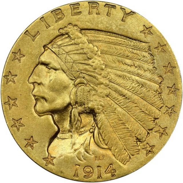 2½ долара 1914, США, США