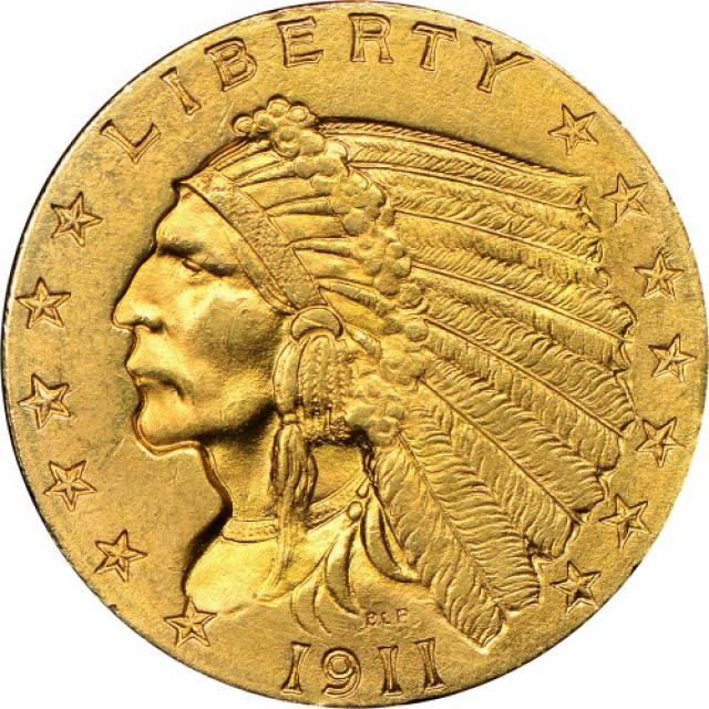 2½ долара 1911, США, США