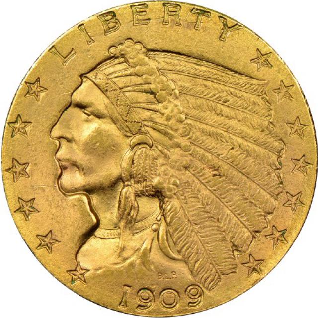 2½ долара 1909, США, США