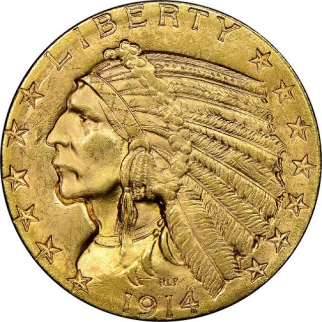 Монета Голова індіанця, 5 доларів 1914, США, США