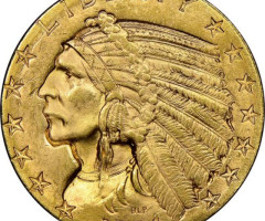 Монета Голова індіанця, 5 доларів 1914, США, США