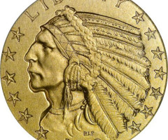 Монета Голова індіанця, 5 доларів 1913, США, США