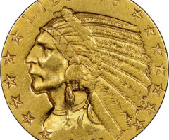 Монета Голова індіанця, 5 доларів 1911, США, США