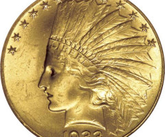 Монета Орел, 10 доларів 1933, США, США