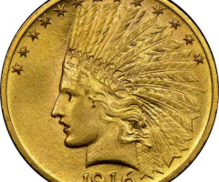 Монета Орел, 10 доларів 1916, США, США