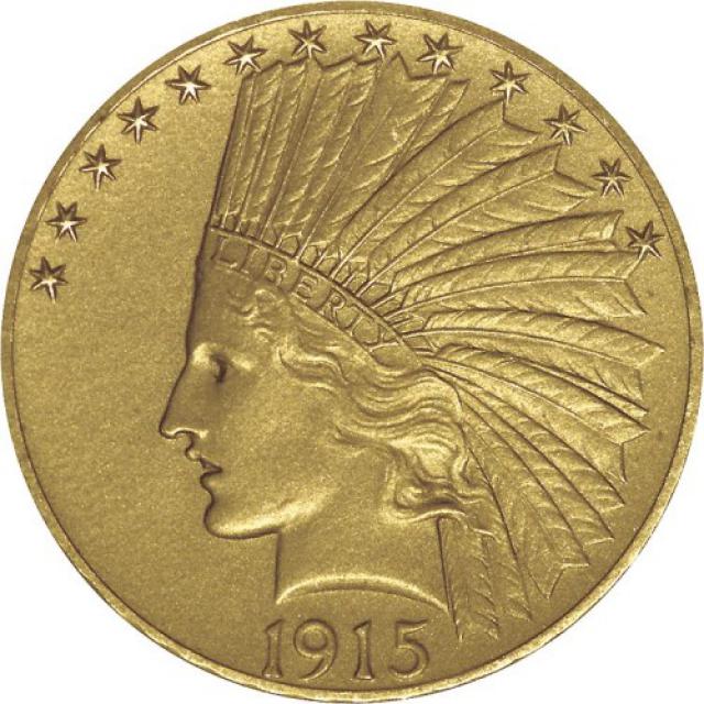Монета Орел, 10 доларів 1915, США, США