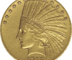 Монета Орел, 10 доларів 1915, США, США