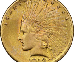Монета Орел, 10 доларів 1912, США, США