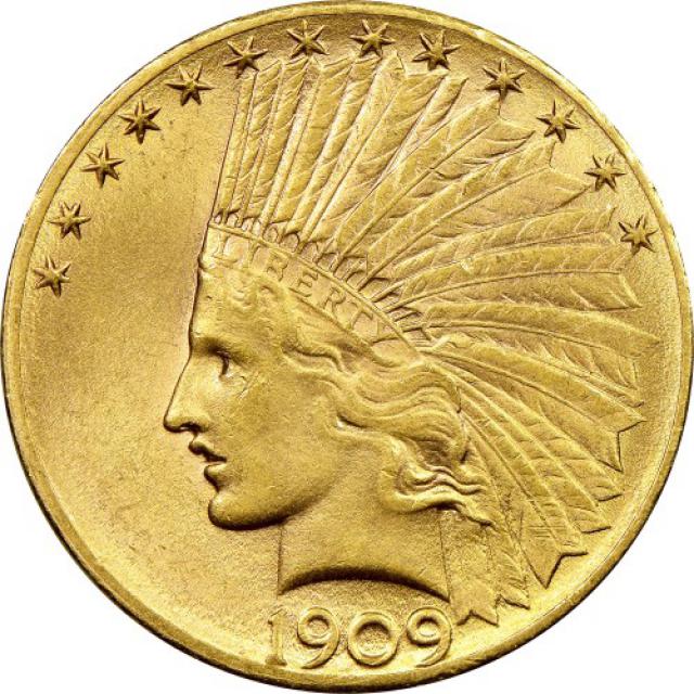 Монета Орел, 10 доларів 1909, США, США