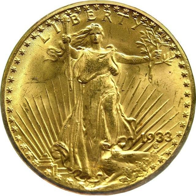 Монета Подвійний орел, 20 доларів 1933, США, США
