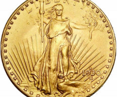 Монета Подвійний орел, 20 доларів 1930, США, США