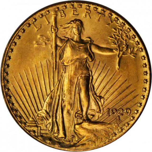 Монета Подвійний орел, 20 доларів 1929, США, США