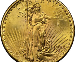 Монета Подвійний орел, 20 доларів 1928, США, США