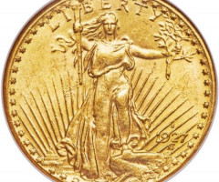 Монета Подвійний орел, 20 доларів 1927, США, США