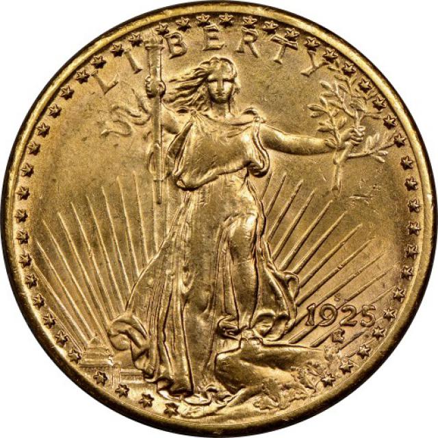 Монета Подвійний орел, 20 доларів 1925, США, США