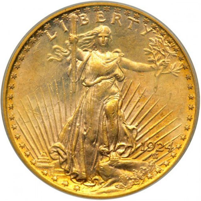 Монета Подвійний орел, 20 доларів 1924, США, США
