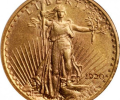 Монета Подвійний орел, 20 доларів 1920, США, США