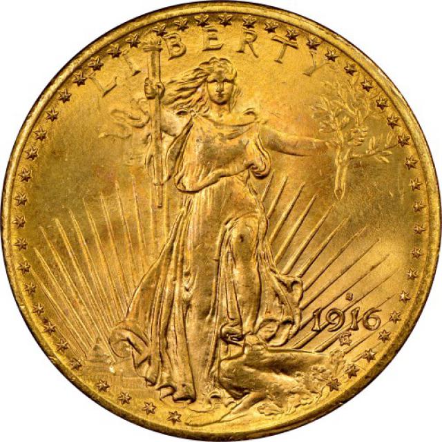 Монета Подвійний орел, 20 доларів 1916, США, США