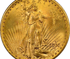 Монета Подвійний орел, 20 доларів 1916, США, США