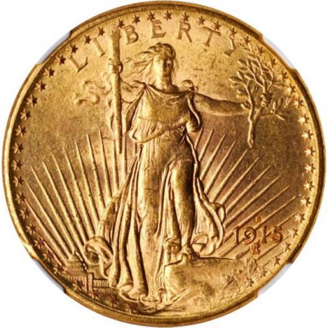 Монета Подвійний орел, 20 доларів 1915, США, США