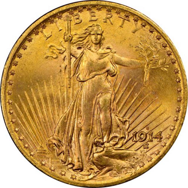 Монета Подвійний орел, 20 доларів 1914, США, США