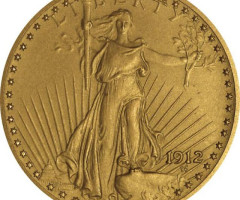Монета Подвійний орел, 20 доларів 1912, США, США