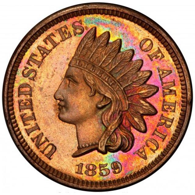 1 цент 1859, США, США