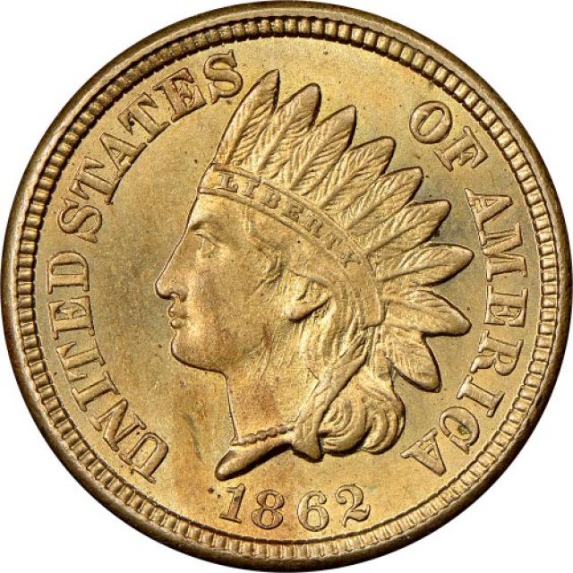 Монета Indian Head Cent, 1 цент 1862, США, США