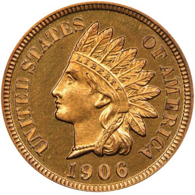Монета Indian Head Cent, 1 цент 1906, США, США