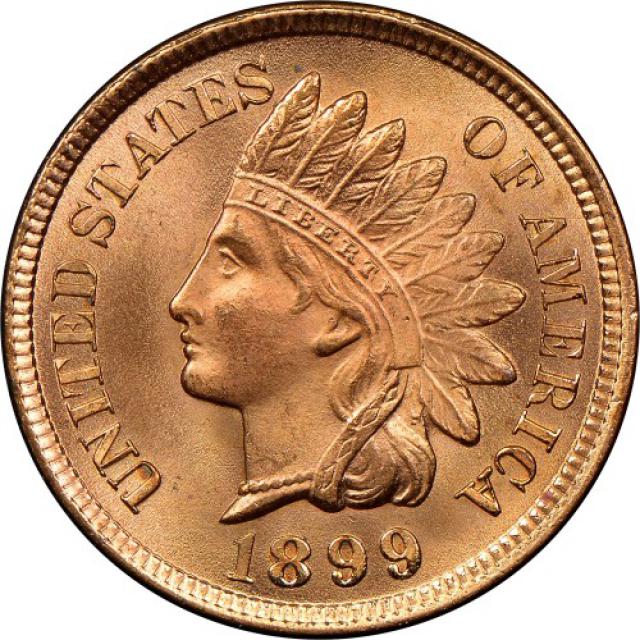Монета Indian Head Cent, 1 цент 1899, США, США