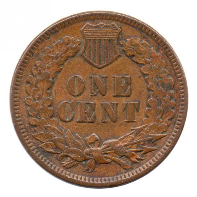 Монета Indian Head Cent, 1 цент 1891, США, США