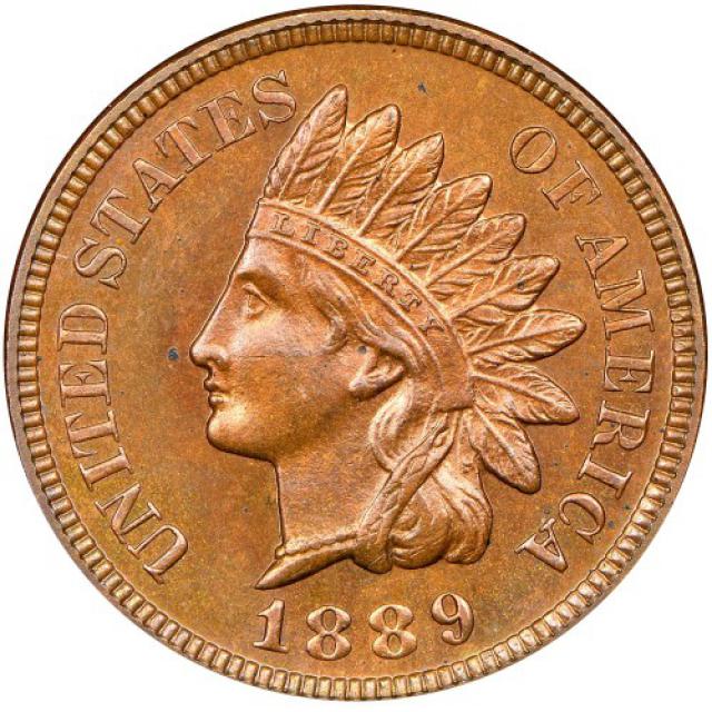 Монета Indian Head Cent, 1 цент 1889, США, США