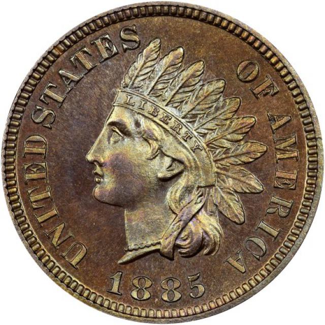 Монета Indian Head Cent, 1 цент 1885, США, США