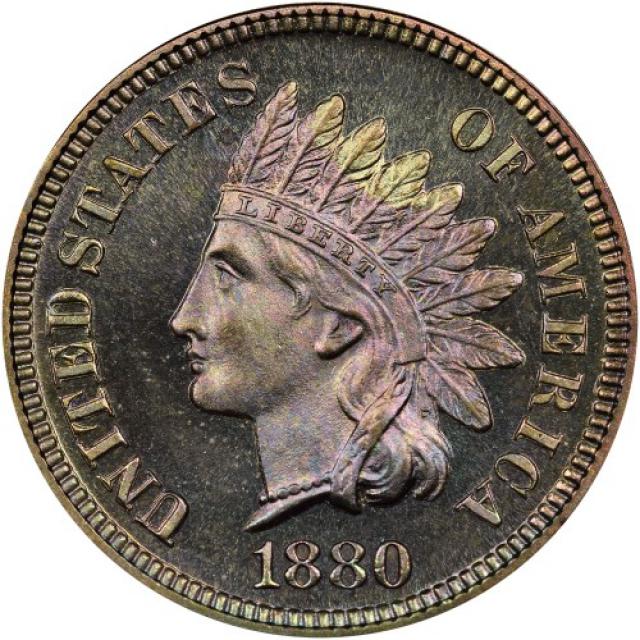 Монета Indian Head Cent, 1 цент 1880, США, США