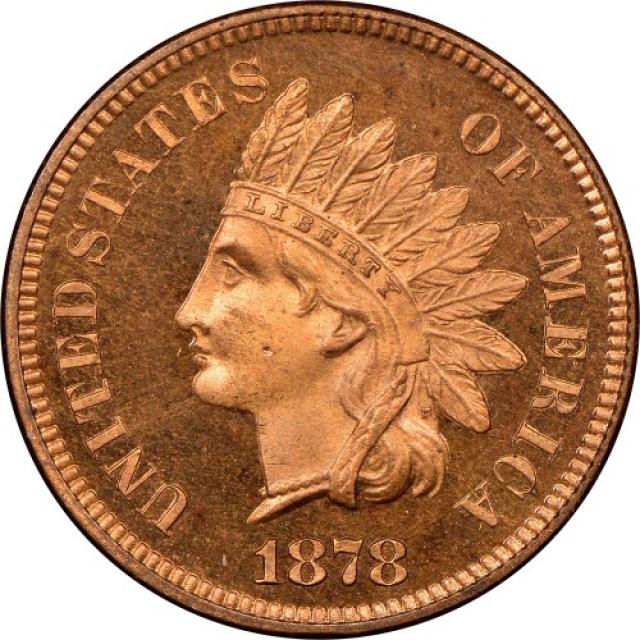 Монета Indian Head Cent, 1 цент 1878, США, США