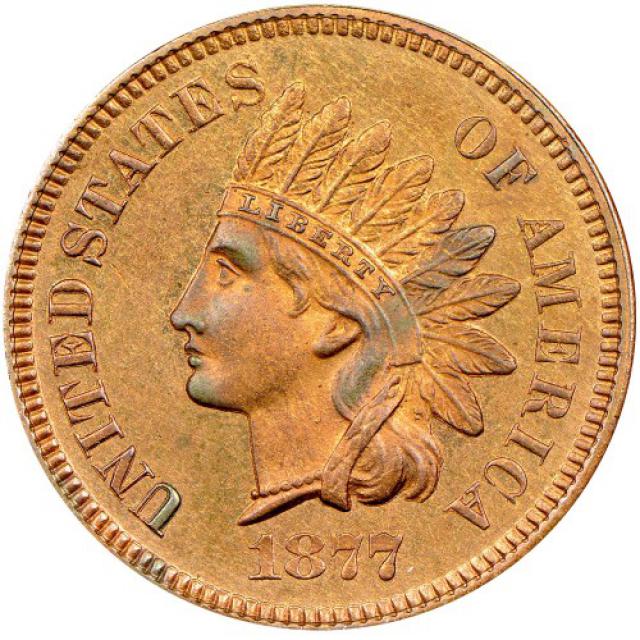 Монета Indian Head Cent, 1 цент 1877, США, США