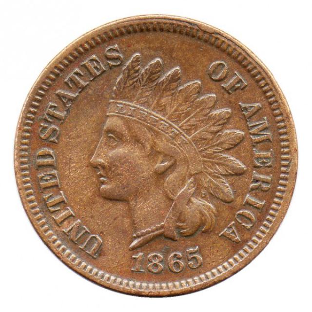 Монета Indian Head Cent, 1 цент 1865, США, США