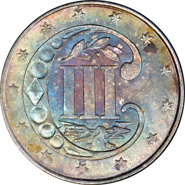 3 центи 1861, США, США